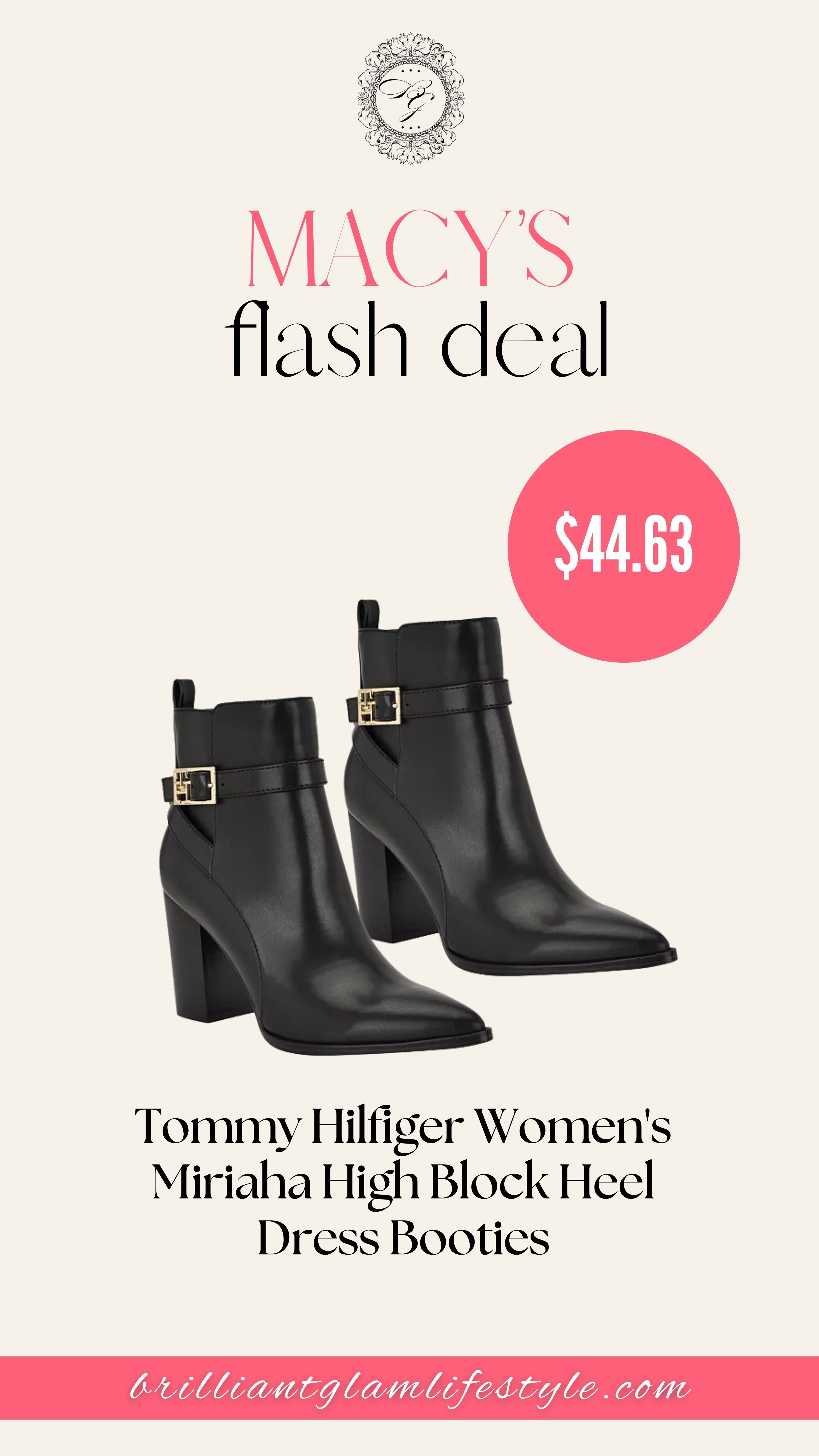 Chic Steps, Elevated Style 👢✨
Step up your look with the Tommy Hilfiger Miriaha High Block Heel Dress Booties. Designed with a sleek silhouette and a bold heel, these booties bring the perfect mix of elegance and confidence to any outfit—day or night.
#MacysFashion #TommyHilfiger #BootieStyle #ChicHeels #StyleUpgrade #FashionFinds #EffortlessGlam 

 #LTKootd #LTKU #LTKSaleAlert