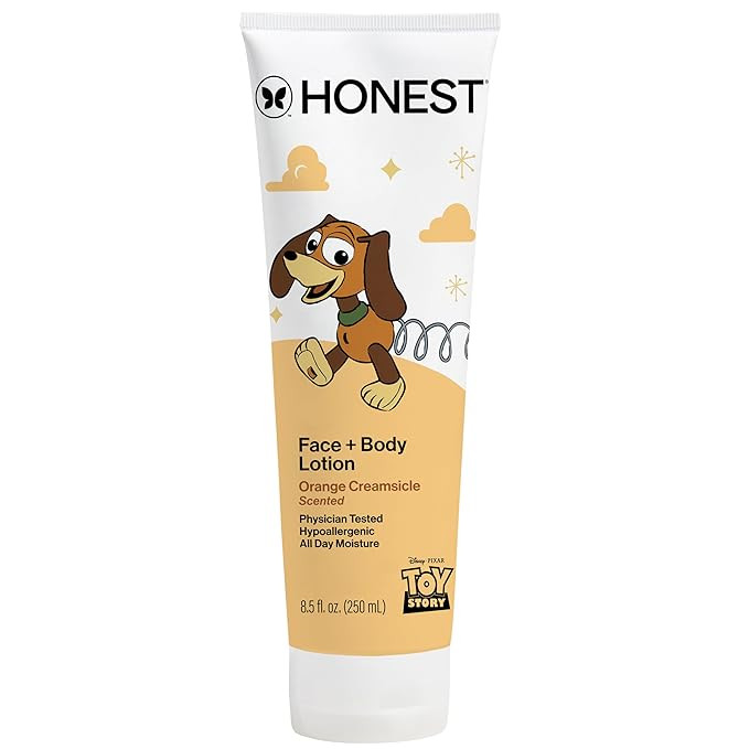 The Honest Company Moisturizing Face + Body Lotion, Fast Absorbing, Dermatologist Tested, Hypoall... | Amazon (US)