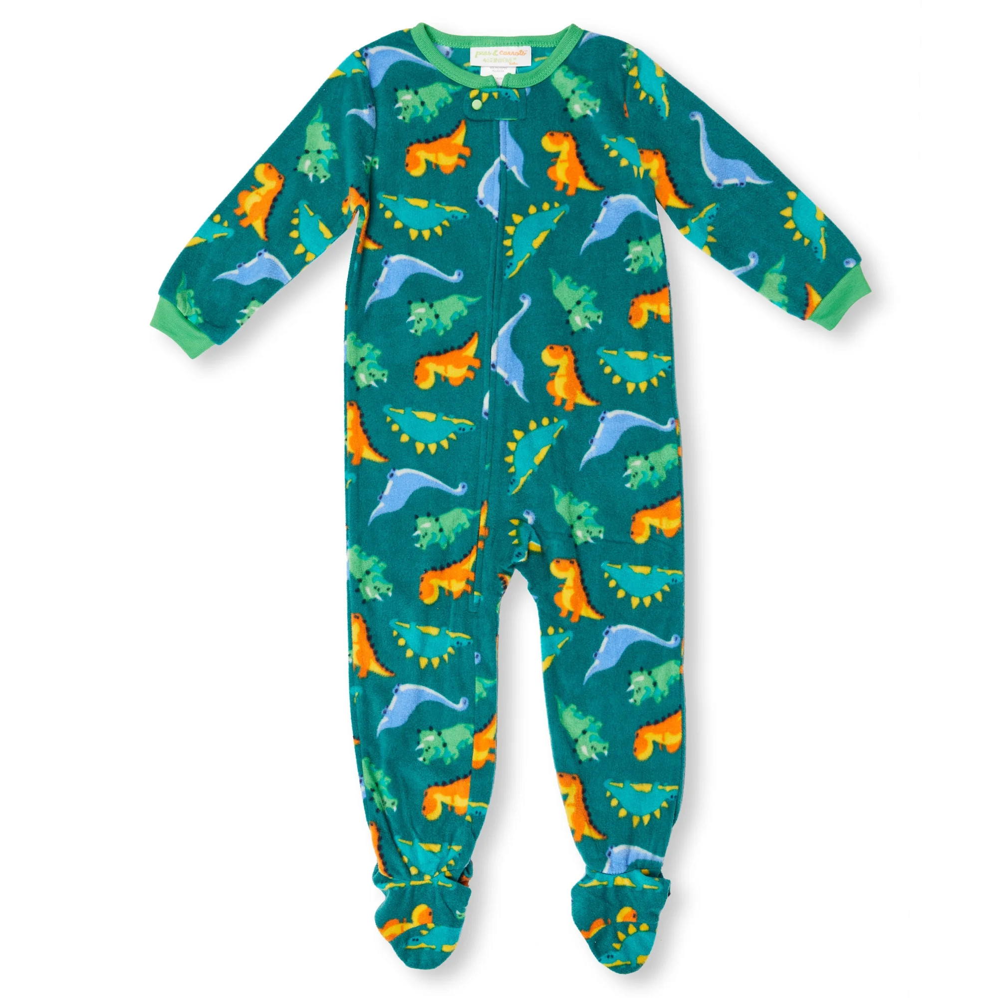 Peas & Carrots Toddler Boy Dino Blanket Sleeper | Walmart (US)