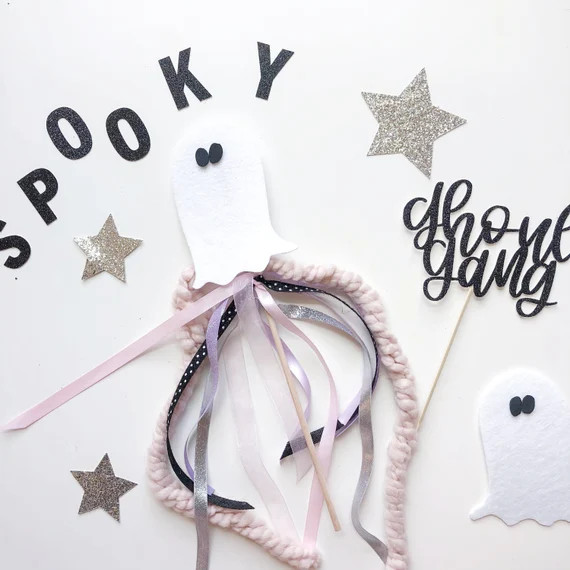 Halloween Whimsy Ghost Wand | Etsy | Etsy (US)