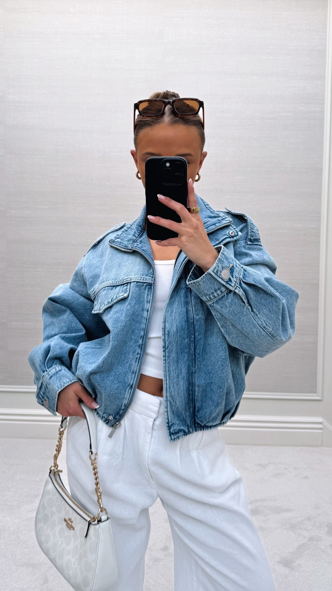 new in spring jacket faves✨

Pinterest style outfit inspo ideas bomber jacket zip up work spring summer TikTok casual easy basic neutral ootd wishlist faves petite zip up mid blue denim bomber oversized zip up 

#LTKuk #LTKsummer #LTKspring