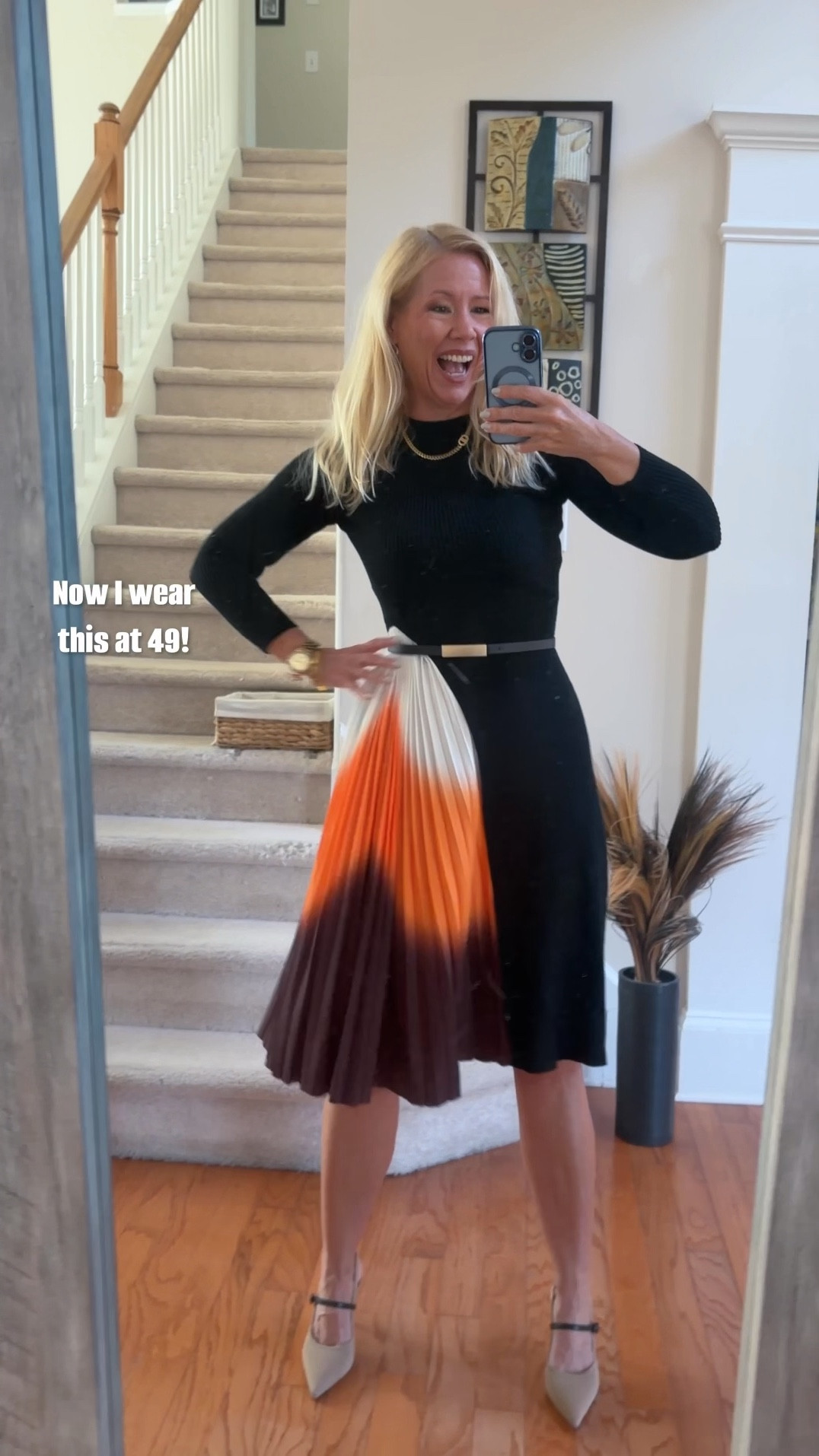 🖤❤️‍🔥I love this dress by @bellabarnett.official Shoes are by @cosyisland_official

Dress is a knit fabric and better for cooler days.

FYI: I’m 5’7” wearing size L ( I usually wear M). I would definitely recommend to size up!

Get $15 off using my code: SNUE15 

#LTKootd #LTKOver40 #LTKgrwm