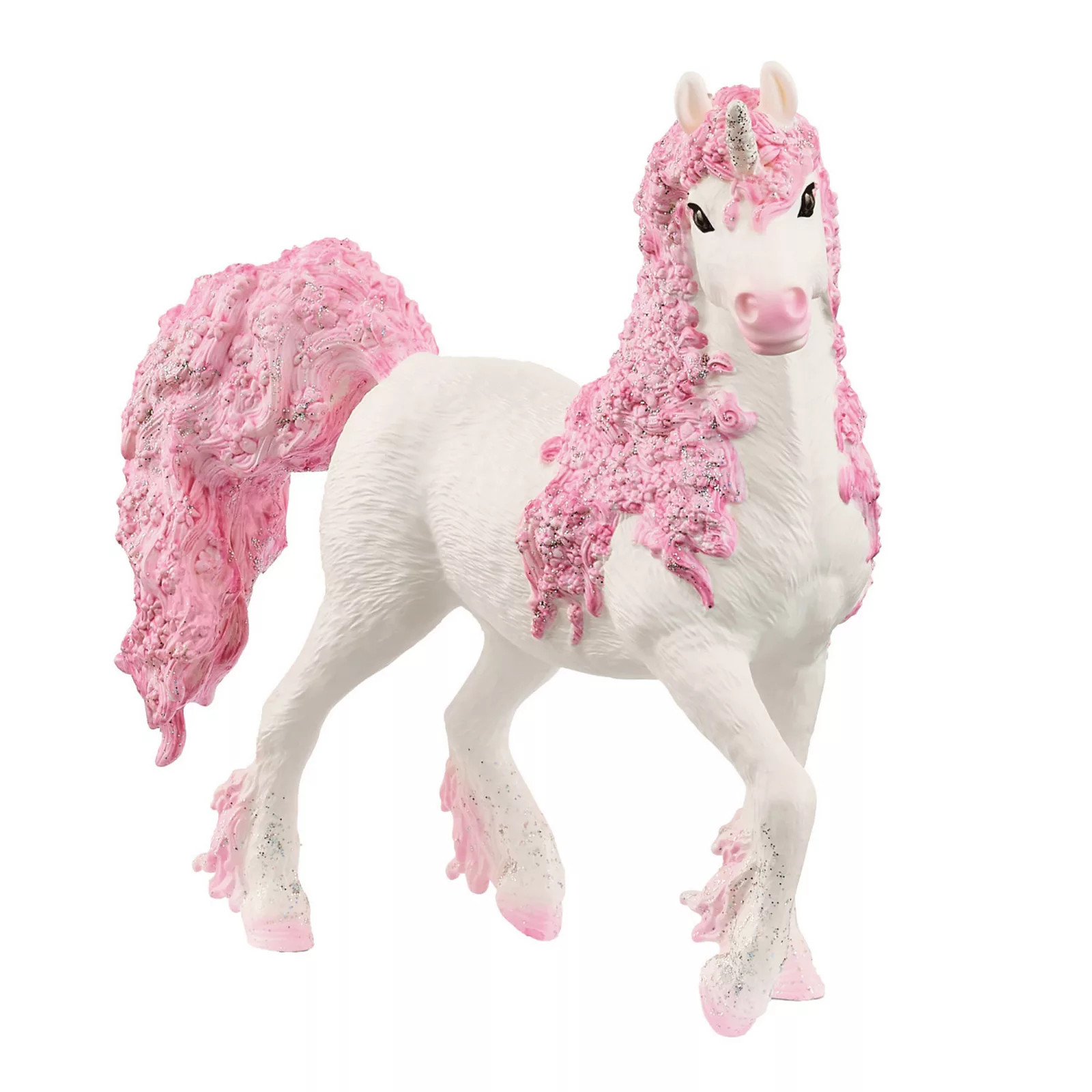 Schleich Bayala Flower Unicorn Mare Figurine with Silver Glitter Detailing, Multi | Kohl's