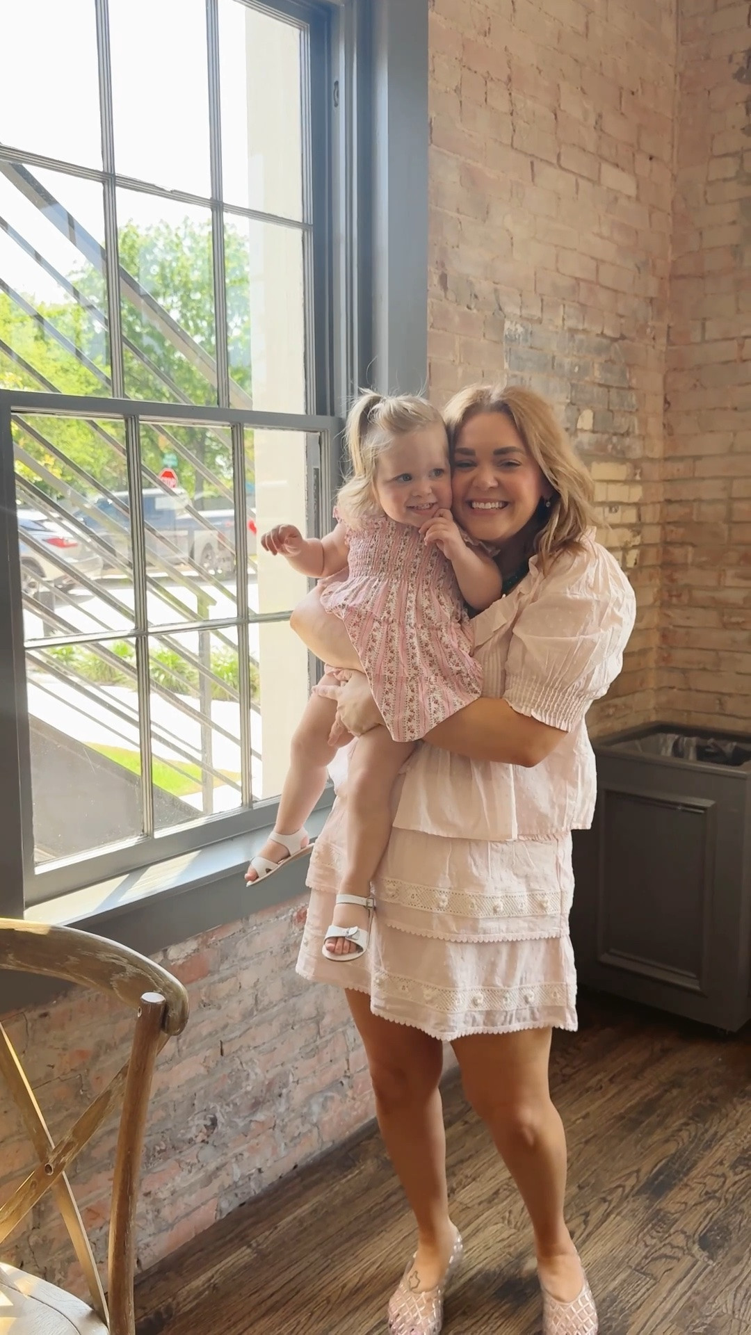 Mother’s Day outfits wearing xl in top and large in skirt. Margot is wearing 18/24 months

#LTKMothersDay