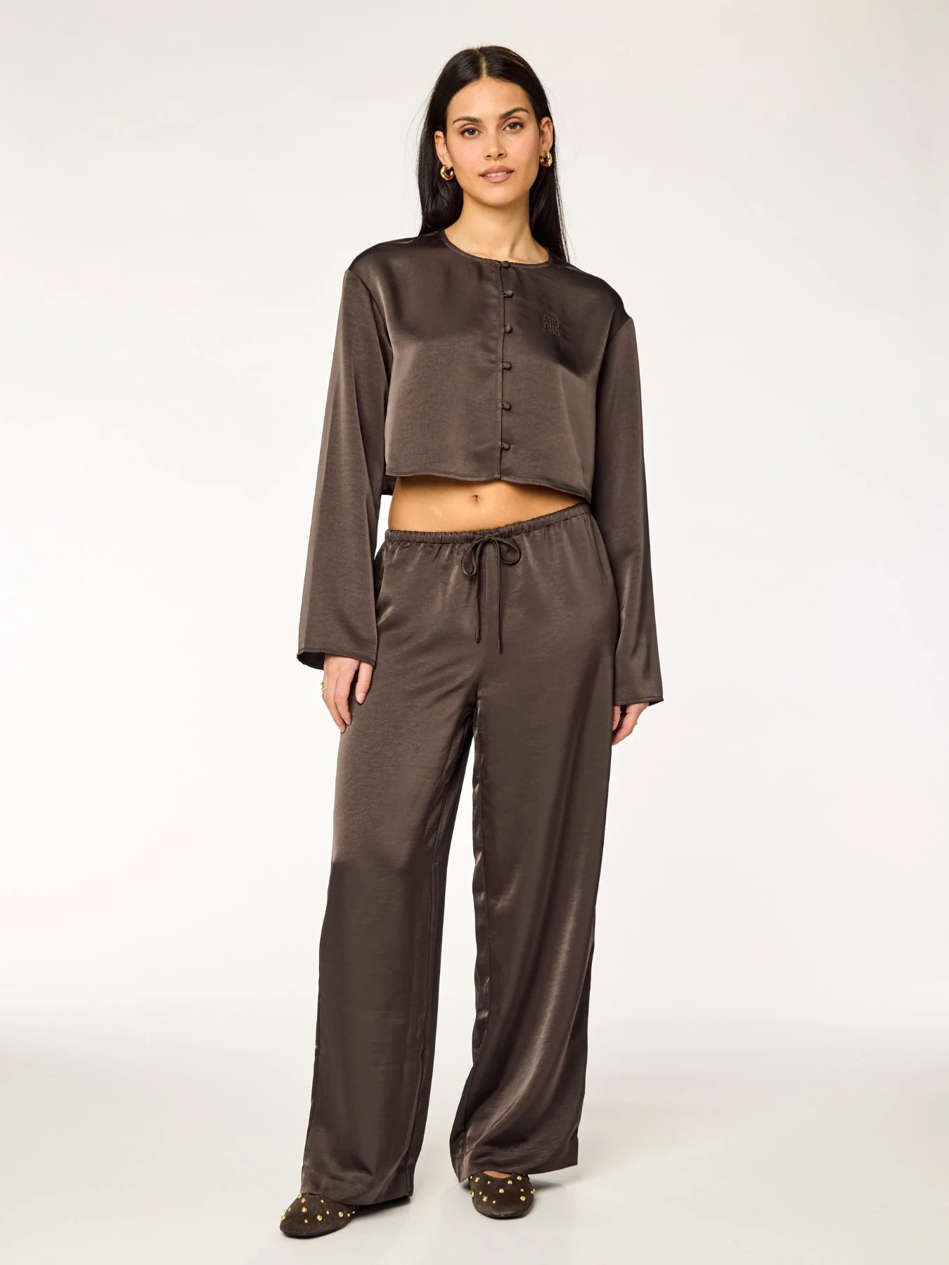 IVY - Adjustable Pants • Dark Oak | Ninety-9