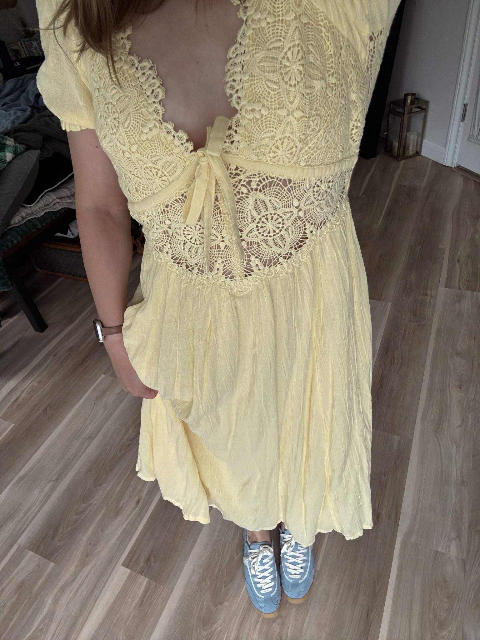 One of my favorite dresses 💛 
Wearing an x-small 
Size down if you’re in between 

#LTKootd #LTKmomlife