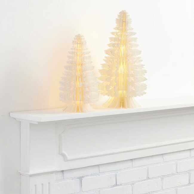 Paper LED Battery Operated Tree Decor | World Market