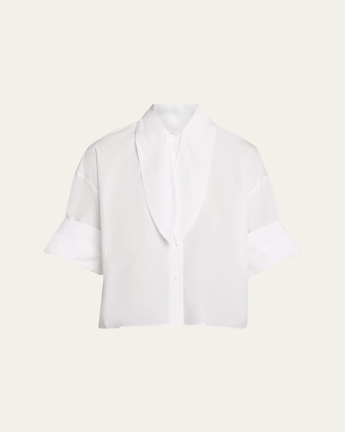 Tie One On Superfine Cotton Shirt | Bergdorf Goodman