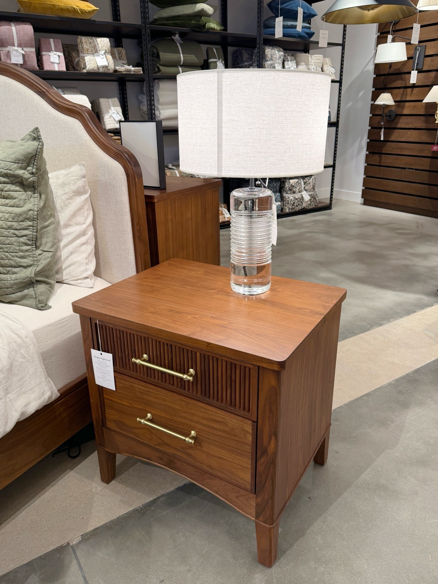 Sale alert! 🔔 The Islington Nightstand from Rejuvenation is such a stunning bedside piece with its sculptural silhouette, fluted detailing, and rich wood finish. 🤎 It has that elevated luxury look that feels timeless yet modern at the same time. A beautiful nightstand for creating a warm, designer-inspired bedroom setup. 💫 #Nightstand #BedroomFurniture #BedsideTable

#LTKHome #LTKSaleAlert