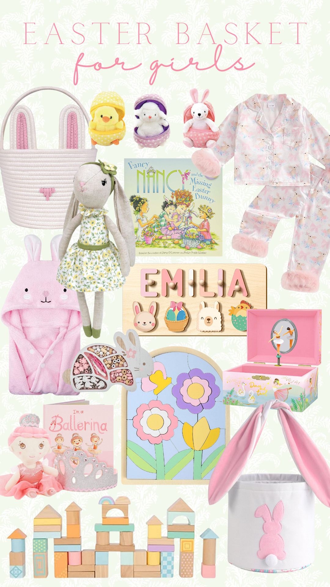 Curated the sweetest Easter basket for my little bunny with Amazon treasures! Think pink, plushies, and pretty treats. 🐰💗 #LTKkids #EasterBasket #AmazonFinds 

 #LTKSeasonal #LTKFindsUnder50