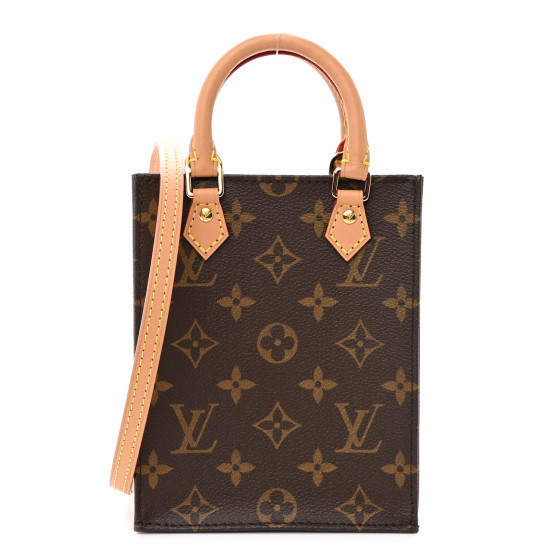 LOUIS VUITTON Monogram Petit Sac Plat | FASHIONPHILE (US)