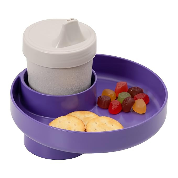 My Travel Tray Round, USA Made. Easily Convert Your existing Cup Holder to a Tray and Cup Holder ... | Amazon (US)