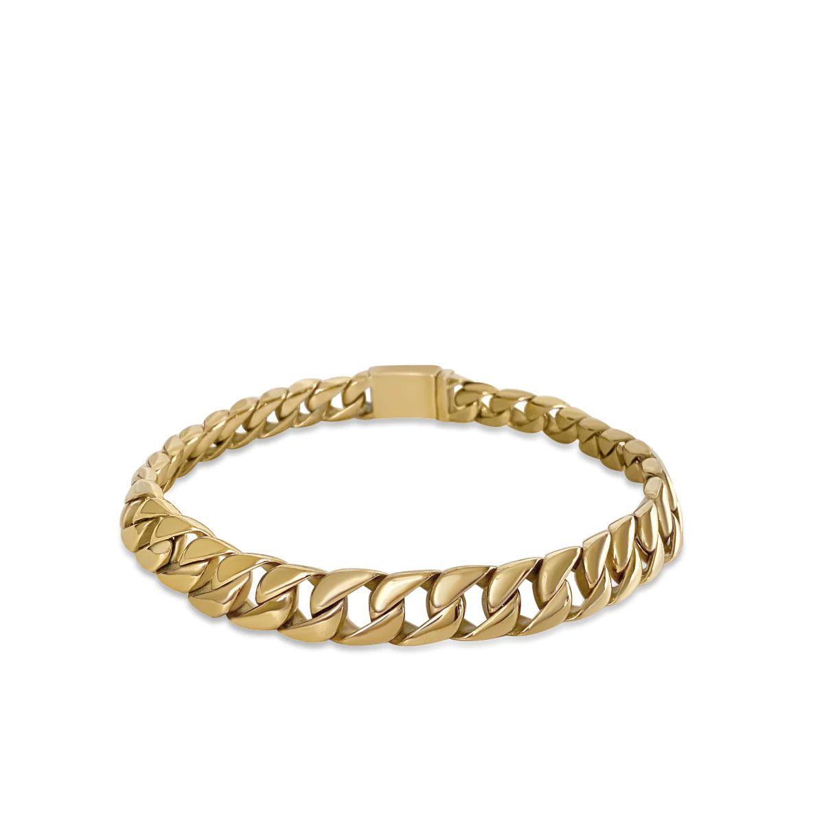 Gold Mini Chunky Chain Necklace | Anisa Sojka