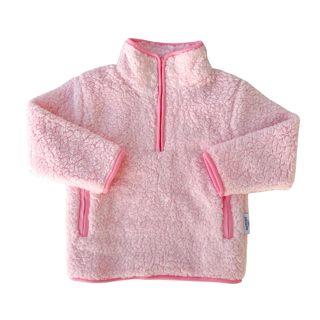 Sherpa Plush Jacket-Primrose | NANTUCKET KIDS