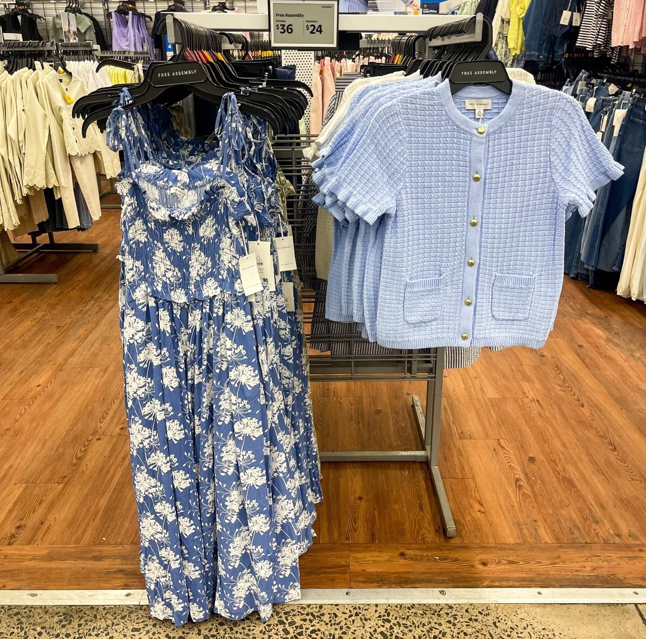 Loving all of the new Free Assembly pieces at Walmart for spring! 