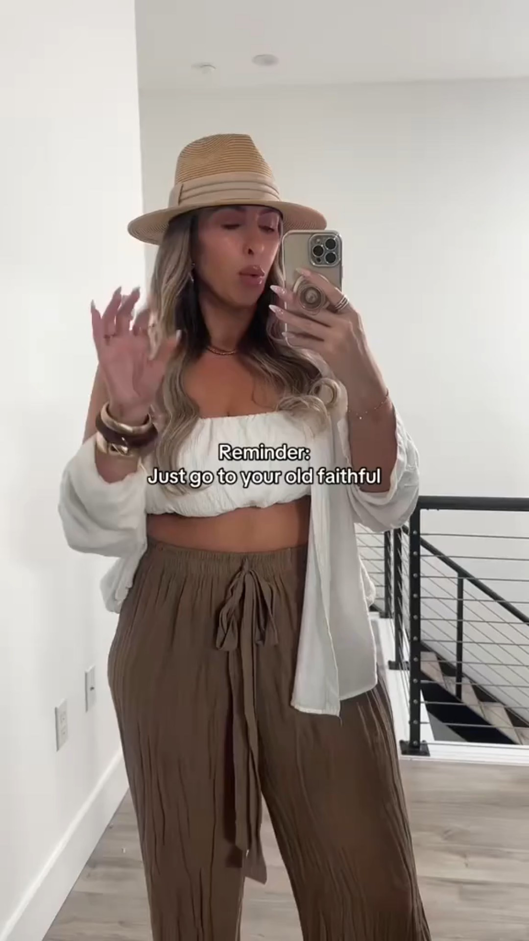 my favorite white flowery lightweight, button-down size XL

The white bubble top is old .. linked similar options

plt beach pants size 12: they are very long even on me at 5’8 and sheer more of a cover-up style pant. I’ve had all the colors for years. They wash really well and no iron needed because they’re a crinkle style. 

Resortwear, midsize, resortwear, linen pants, vacation outfit



#LTKMidsize #LTKStyleTip #LTKShoeCrush