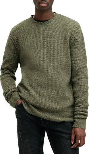 AllSaints Hatten Waffle Stitch Sweater | Nordstrom | Nordstrom