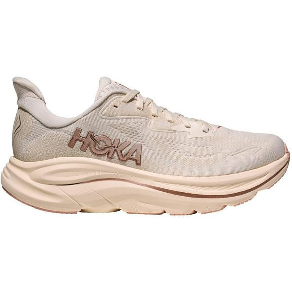 Women's HOKA Clifton 10 Running Shoes 10.5 Regular Alabaster / Rose Gold | Scheels Sports
