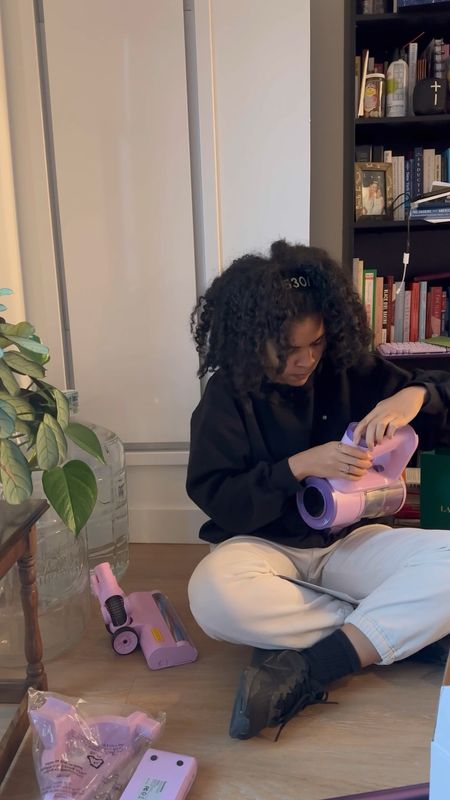 This stunning lilac purple vacuum cleaner was a great investment and it’s so cute! 

Very handy if you have a smaller size storage space too  

#LTKVideo #LTKGiftGuide #LTKhome