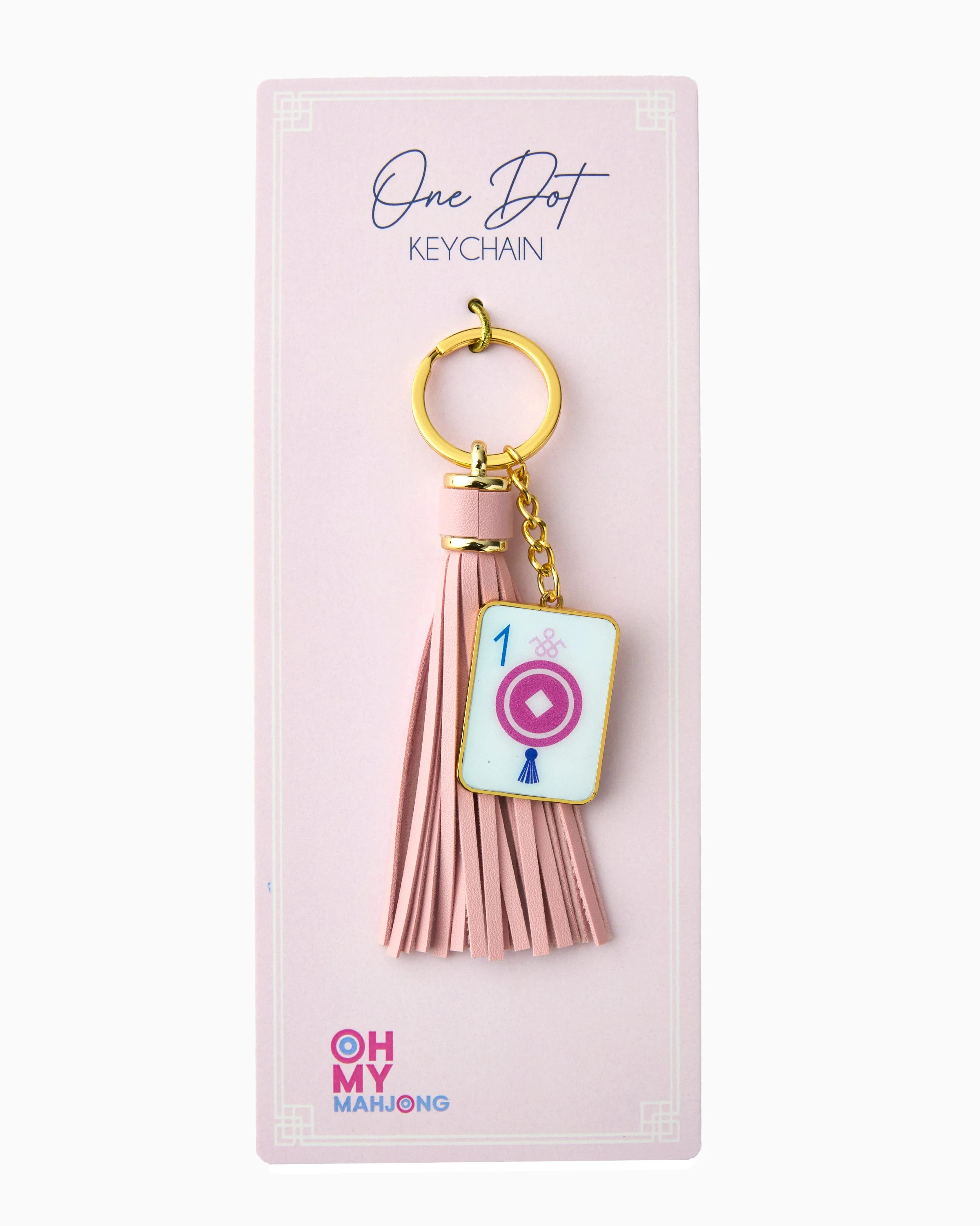 One Dot Keychain | Oh My Mahjong