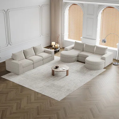 Cloud Curved Sectional Sofa with Chaise | Wayfair North America