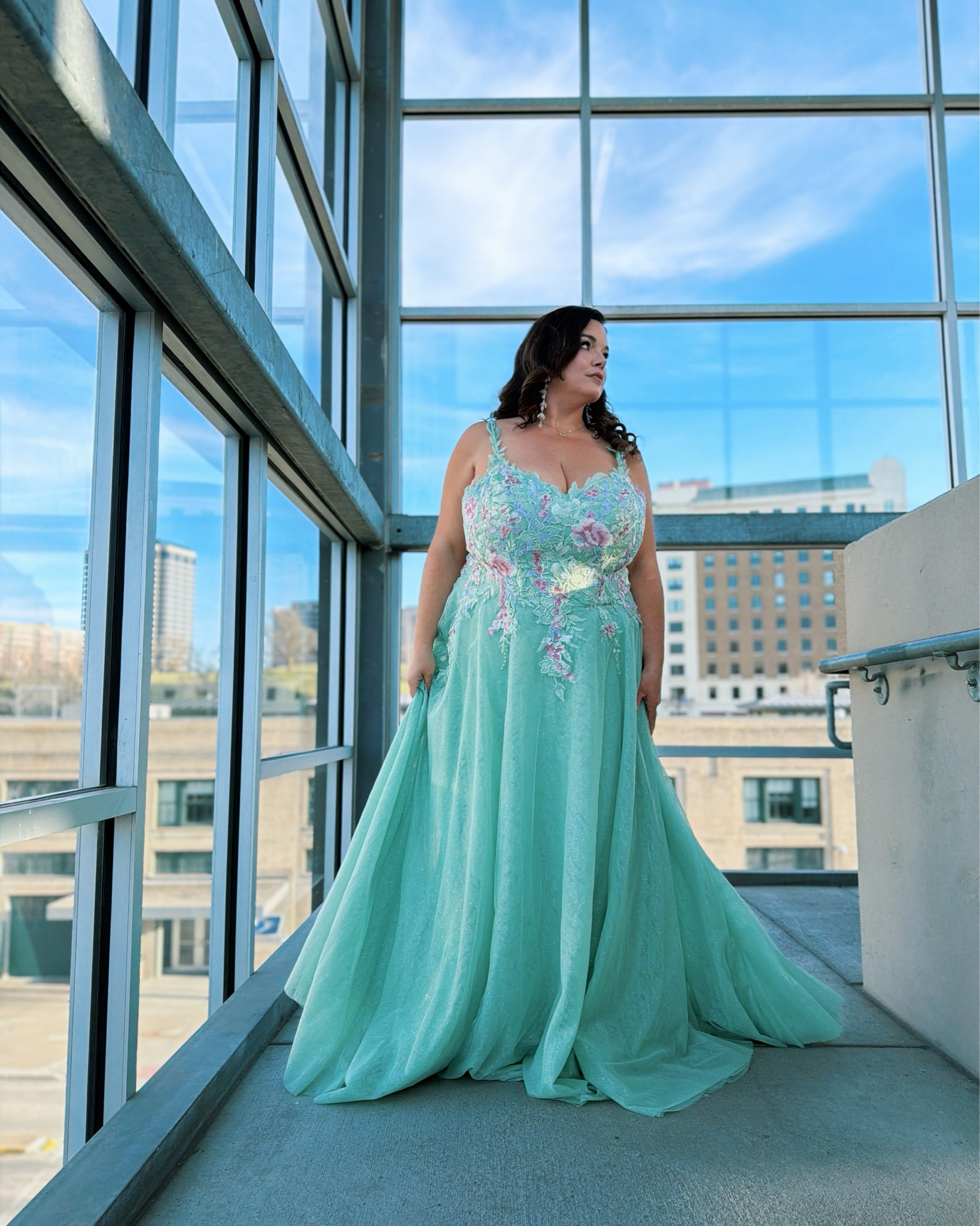 Prom dress that’s big girl friendly. Top is great to adjust to any bust size and open back making a perfect fit achievable  

#LTKWedding #LTKOver40 #LTKPlusSize