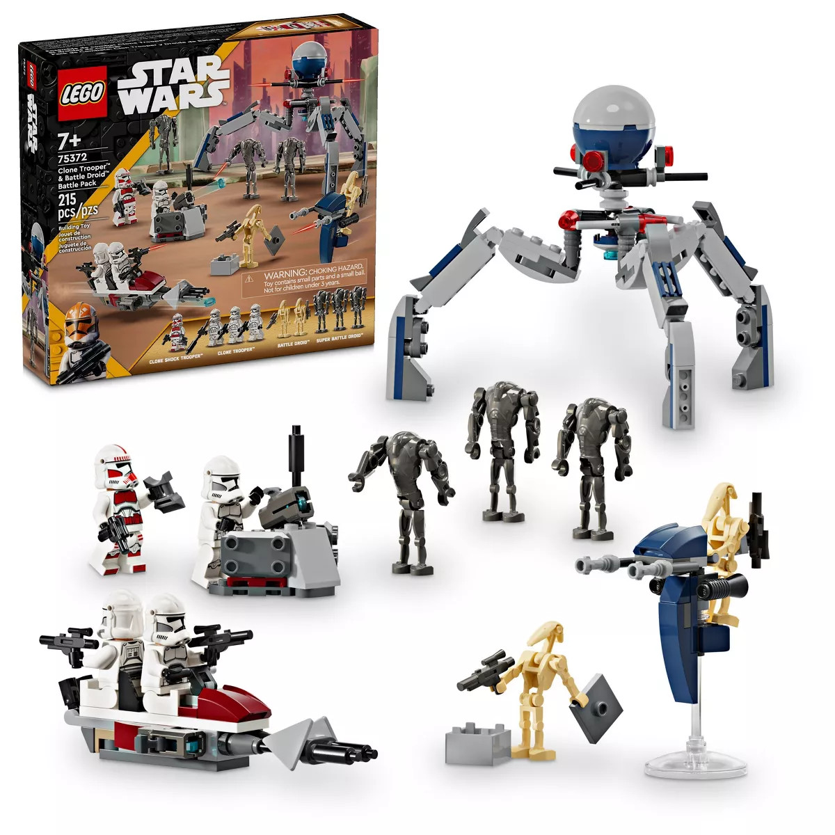 LEGO Star Wars Clone Trooper & Battle Droid Battle Pack 75372 | Target