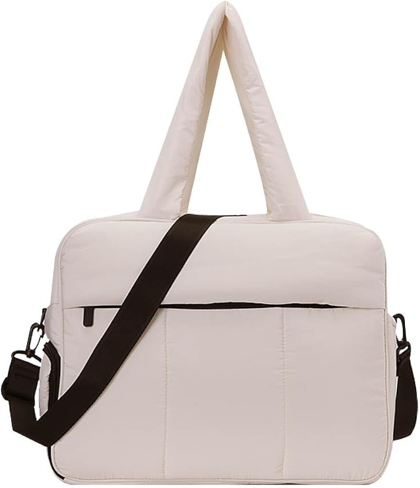 JQWSVE Travel Duffel Bag Weekender Bags for Women Puffer Tote Bag Overnight Bag Carry On Duffel B... | Amazon (CA)