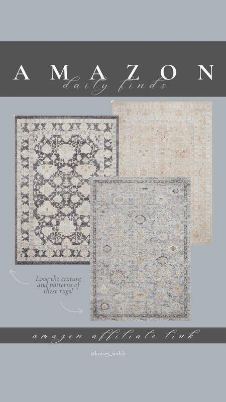 Love all of these pretty Amazon rug options! 

#LTKhome #LTKstyletip