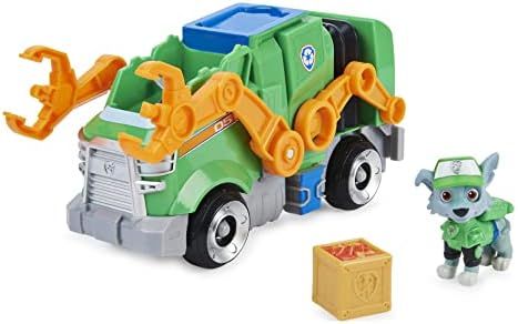 Paw Patrol, Rocky’s Deluxe Movie Transforming Toy Car with Collectible Action Figure, Kids Toys... | Amazon (US)