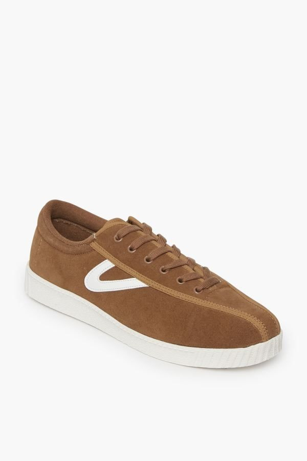Tan Nylite Suede Sneakers | Tuckernuck (US)