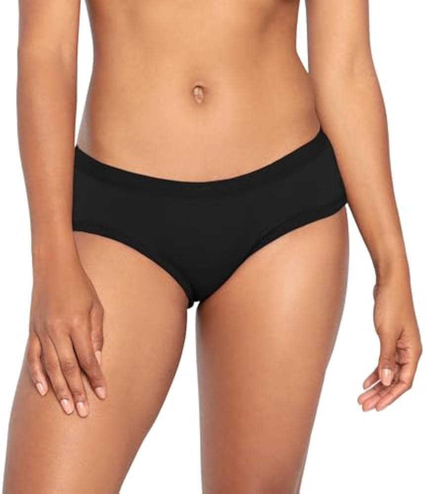 The Period Company Organic Cotton Absorbent Bikini Period Underwear for Women Heavy Flow, Leak Re... | Amazon (US)