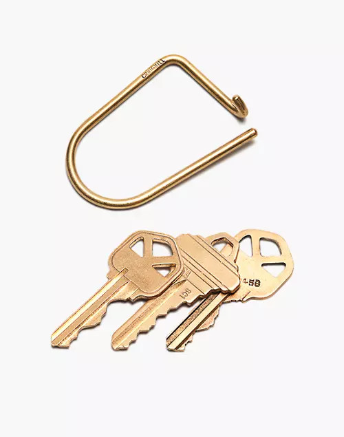 Craighill™ Wilson Brass Keyring | Madewell