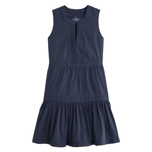 vineyard vines Women's Harbor Tiered Dress, Vineyard Navy | Amazon (US)