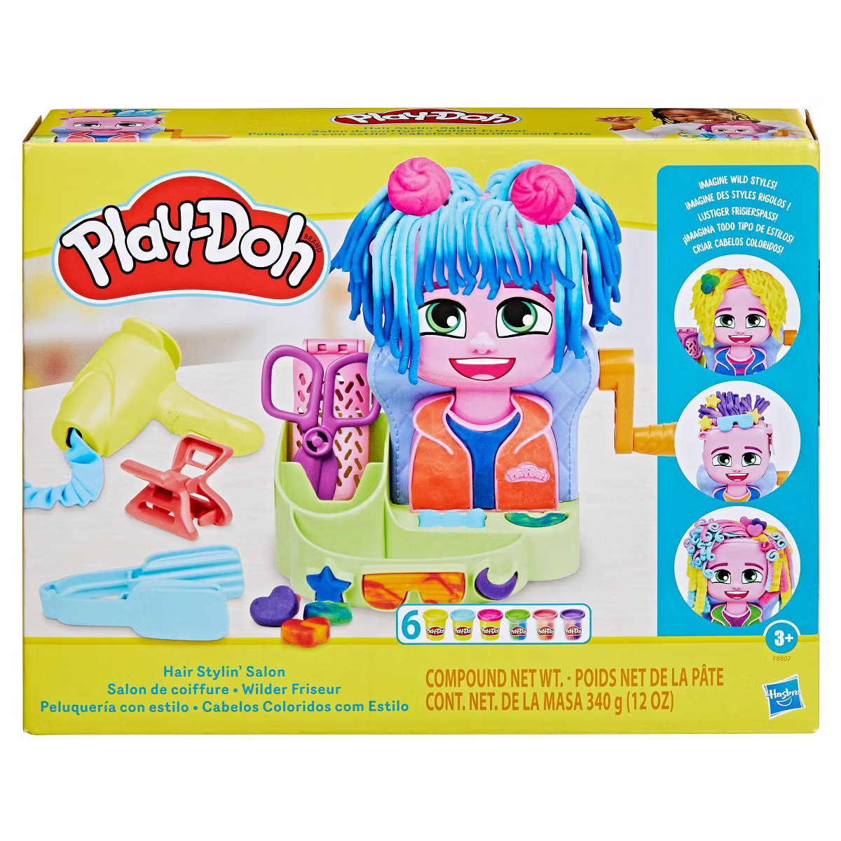 Play-Doh Hair Stylin' Salon Playset - 14pc | Target