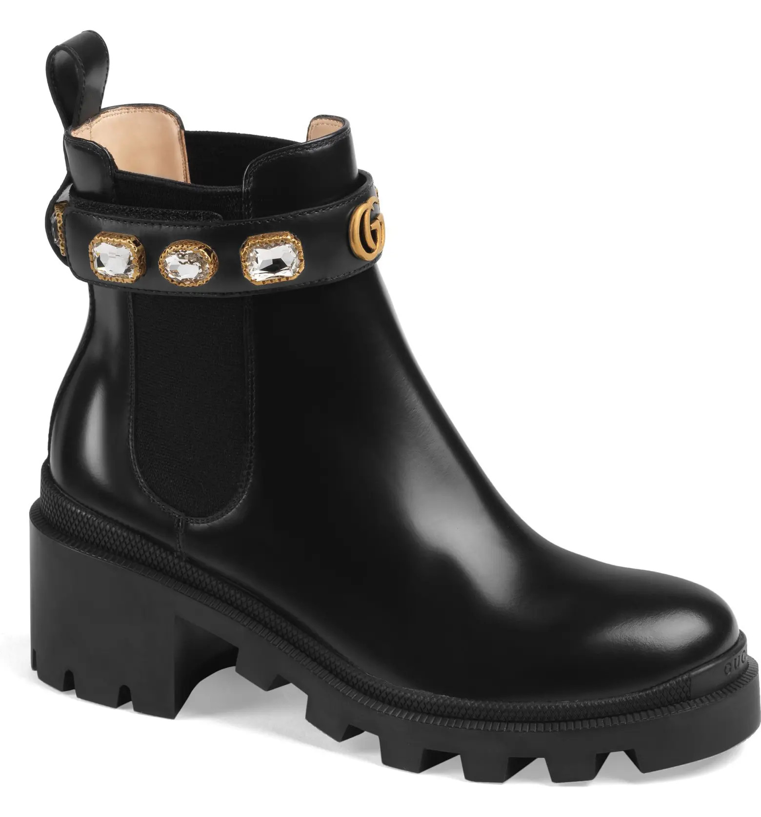 Gucci Trip Jewel Strap Bootie | Nordstrom | Nordstrom