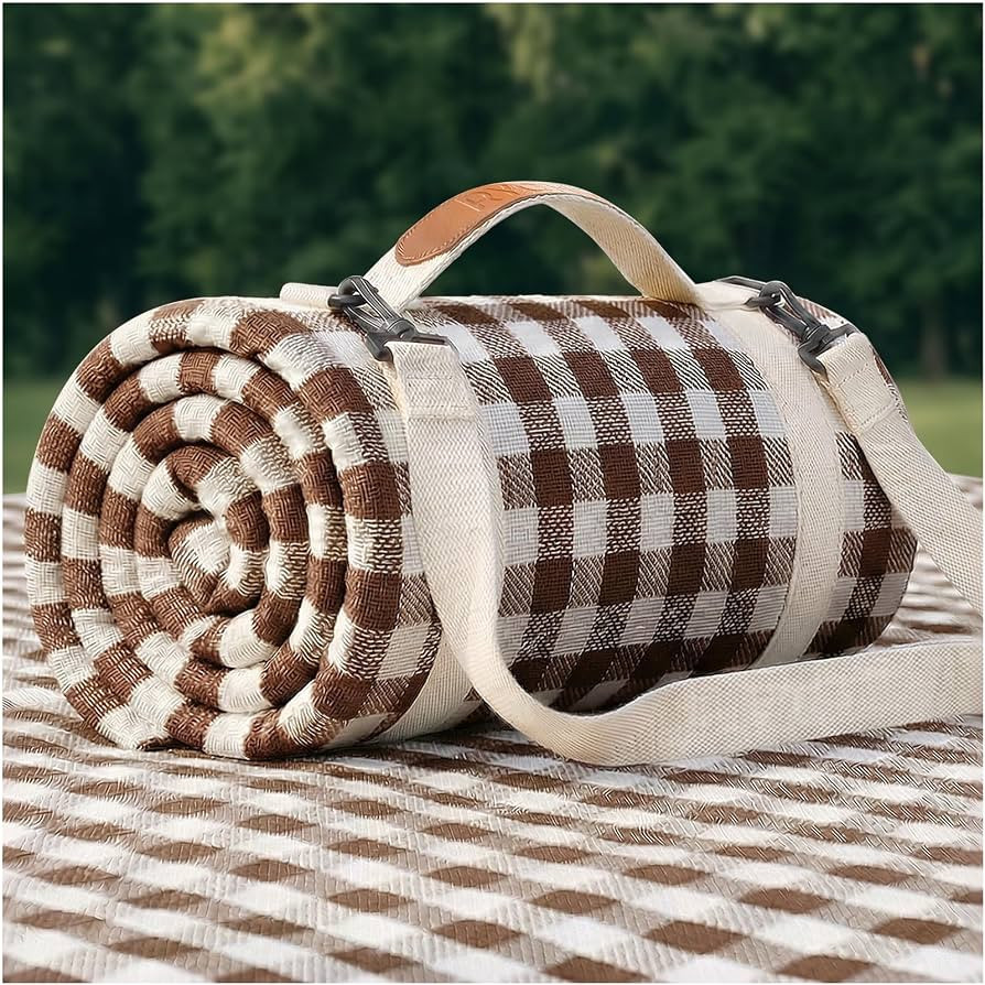 RYCHIC Waterproof Picnic Blanket Beach Outdoor Camping Mat Extra Large Foldable Cute Big Travel E... | Amazon (US)