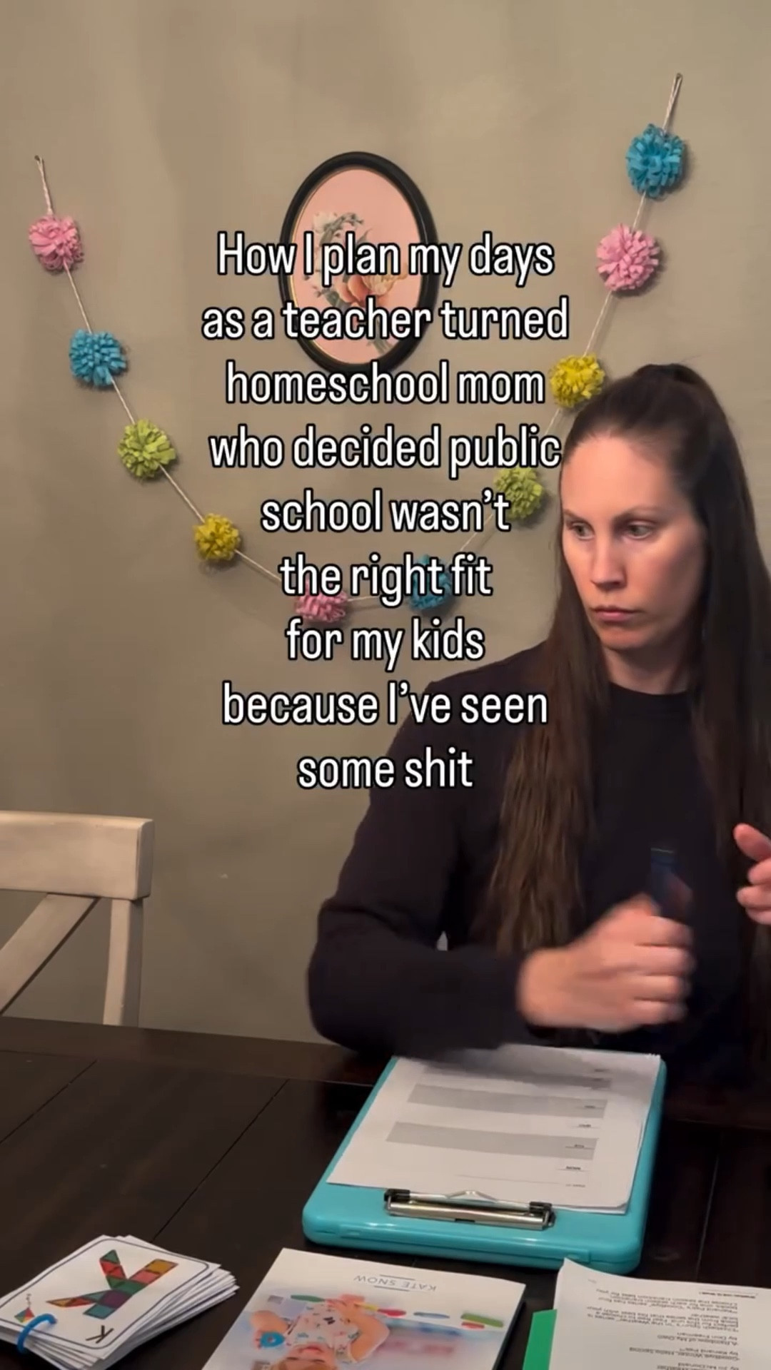 Just me? ⬇️

The freedom I felt when I left teaching was ALL I needed to totally change our plans and stay home + teach my own kids. 

iykyk…

But now? Figuring out wtf to do with my kids all day is up to me! 

Here’s what works for us: 

• plan our homeschool days the Friday before 
• my husband and I have a shared digital calendar 
• check the digital calendar on my watch first before planning our days 
• hide my phone from myself during planning time lol
• watch/listen to something fun (on my laptop) while planning 
• open and go curriculum gets plugged into my weekly planning page 
• weekly planning page is kept on a clipboard with storage 
• anything that I need cut out/ prep is added to clipboard storage 

I save my favorite part for last! Reserving library books we need for the upcoming week(s) ❤️

How do you plan your days? I’d love to read your comments and swap ideas! 

Want to see my homeschool planning favs? 

✨FOLLOW me, then comment PLAN and I’ll send it to you! 

If you’re new to homeschooling or have recently left teaching, welcome! You got this, mama 🫶