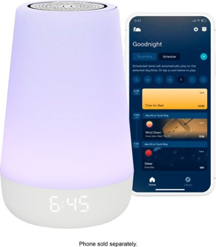 Hatch - Rest 2nd Gen All-in-one Sleep Assistant, Nightlight & Sound Machine - White | Best Buy U.S.