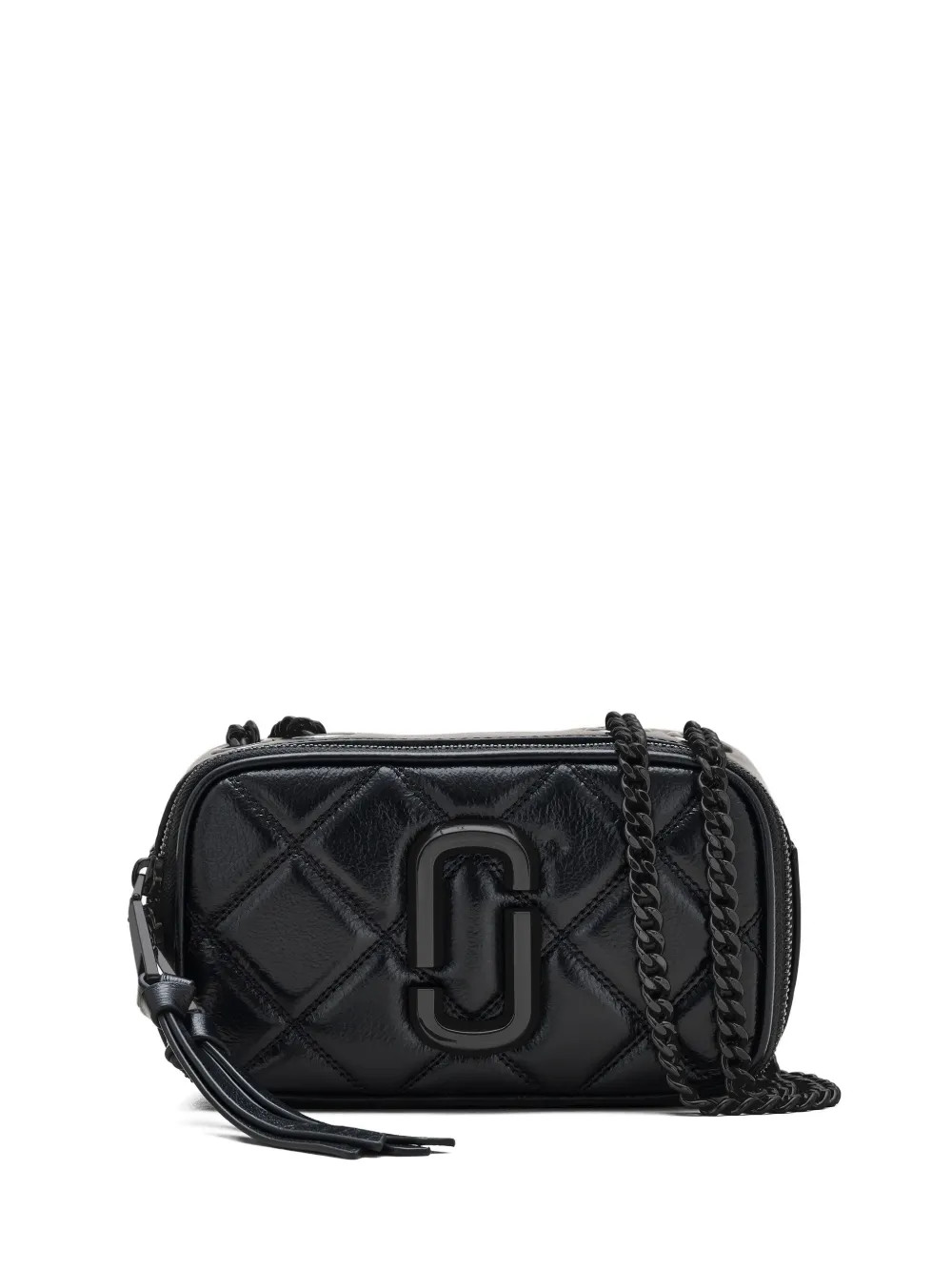 The Quilted Leather Chain Snapshot bag | Farfetch Global