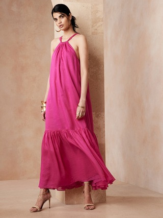 Fino Ramie Dress | Banana Republic (US)