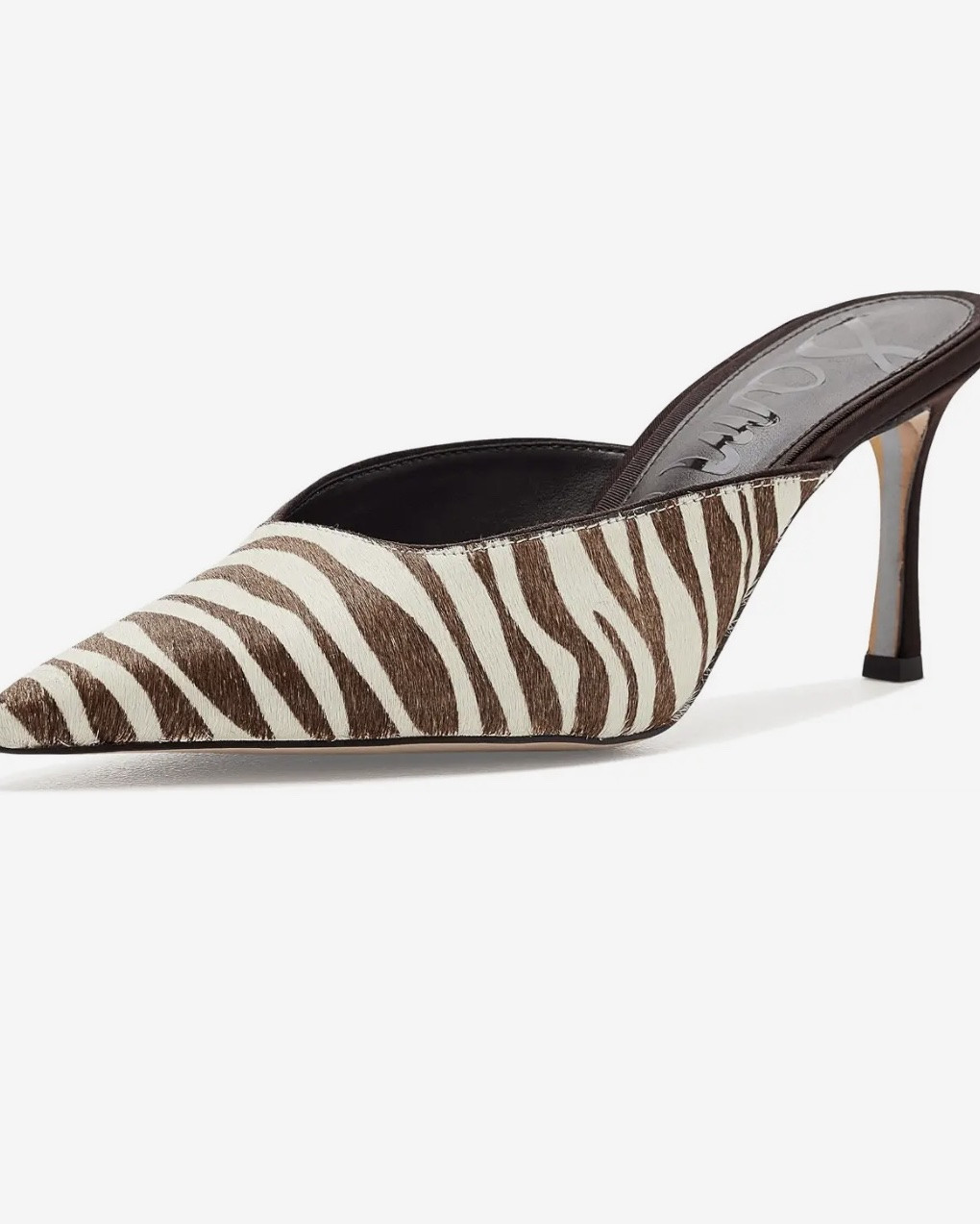 Fall shoe crush, Sam Edelman edition. Elevate any fall outfit with these zebra print mules. Gosh they're gorgeous. Available at Zappos and Macy's.

#LTKSeasonal #LTKWorkwear #LTKOver40