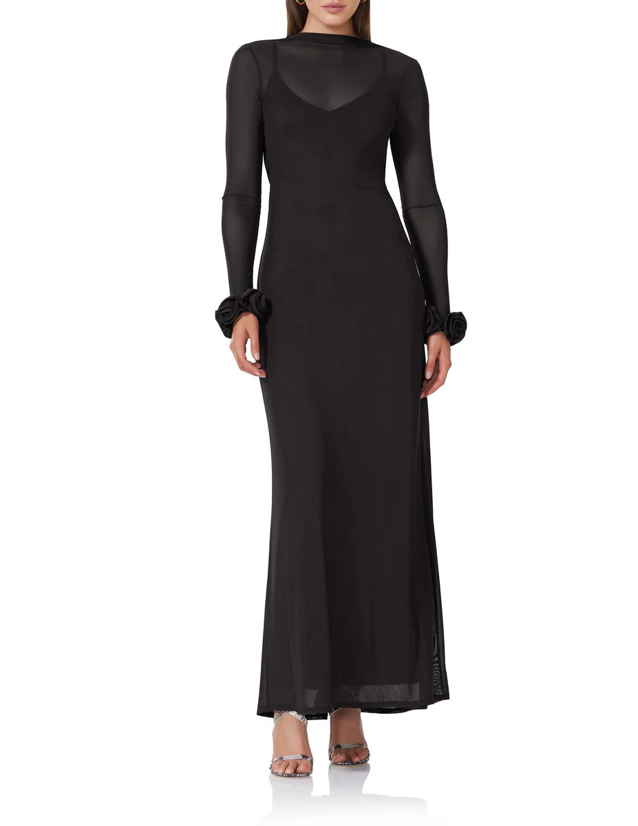 Kenta Dress - Noir | ShopAFRM