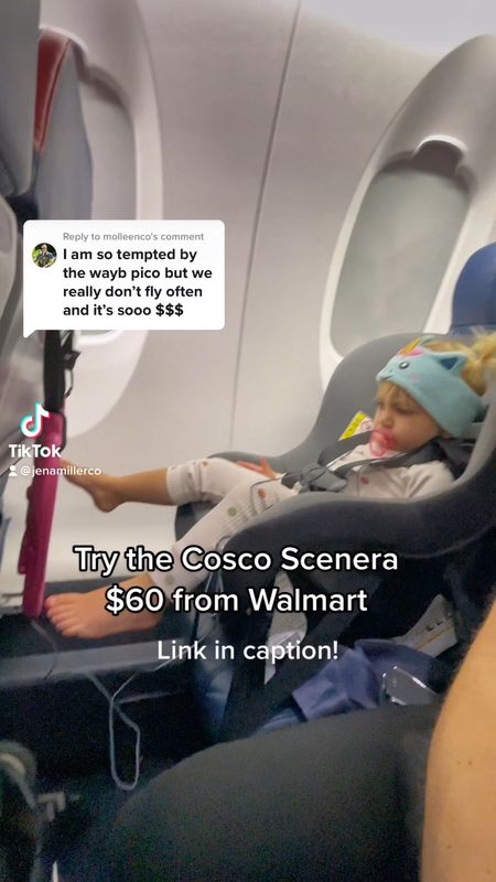 The Cosco Scenera is the first travel car seat we purchased. It’s no frills but at just over 10 lbs, super easy to travel with. And it’s only about $60 so a great deal! 

#LTKbaby #LTKtravel #LTKkids