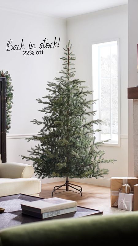 Back in stock!!! I finally got to order this beautiful tree on sale!

#LTKCyberWeek #LTKHoliday #LTKHolidaySale