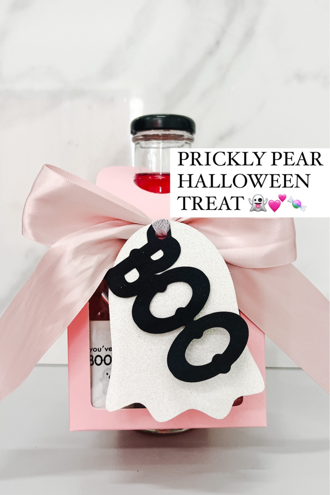 Everything I used to put together this cute pink Halloween treat!

I made these as cute little cocktail kits but you could easily skip the alcohol altogether 

These are great favors for Halloween parties, You’ve Been Boozed neighbor treats etc 

#LTKHome #LTKParties #LTKSeasonal