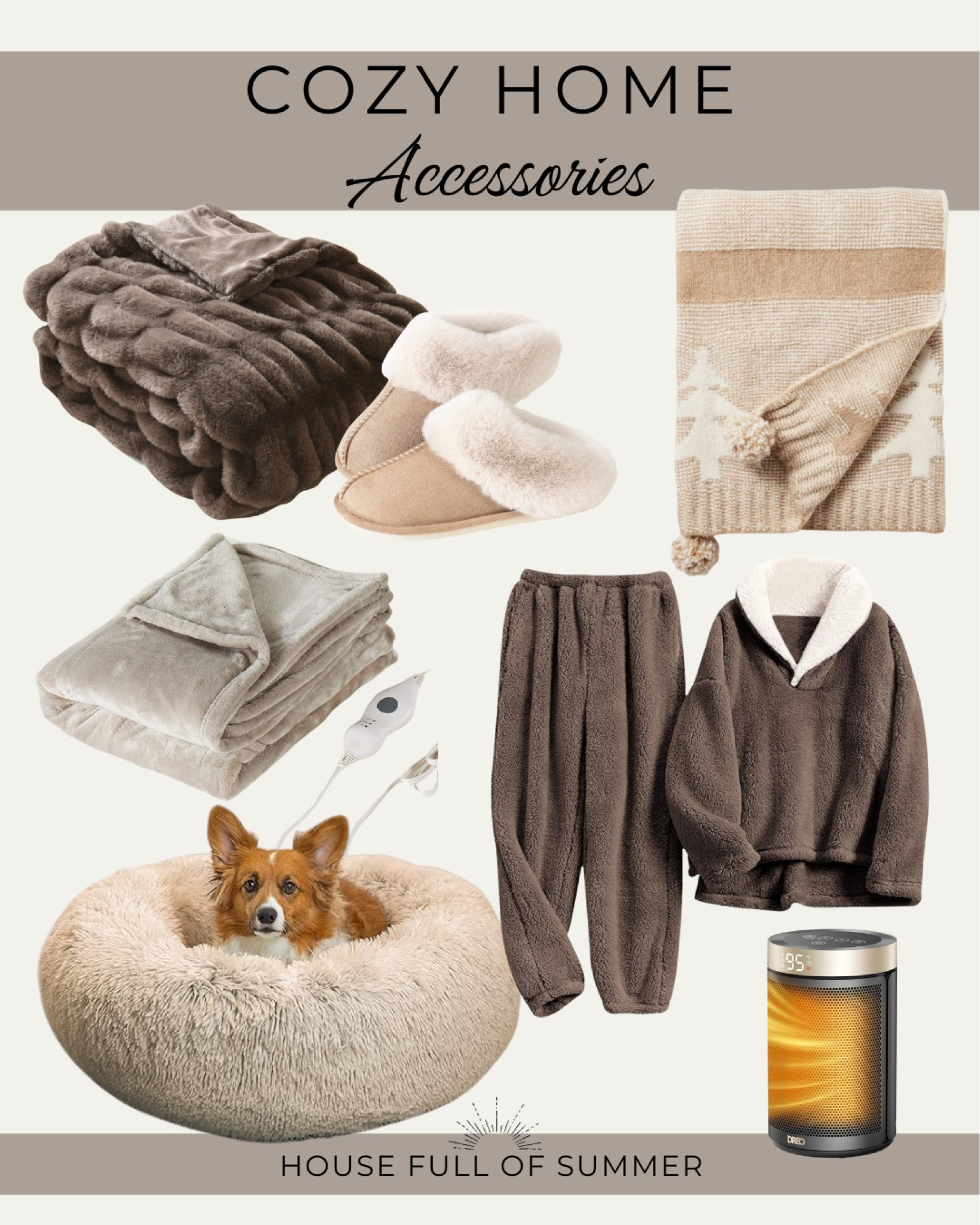 Cozy home decor 
Home accessories 
Sherpa throw blanket 
Sherpa two piece pajama set 

#LTKhome #LTKfindsunder50 #LTKGiftGuide