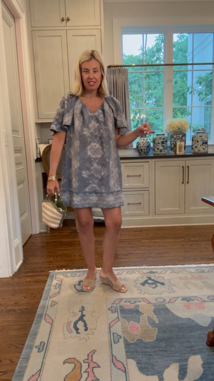 I have this print in the wrap skirt too & it’s gorgeous! Dress it up or down! I’m in xs and 8 wedge tts. 

*use Catherine20 for 20% off my bracelets at A+B

#LTKOver40 #LTKmomlife #LTKdayinmylife