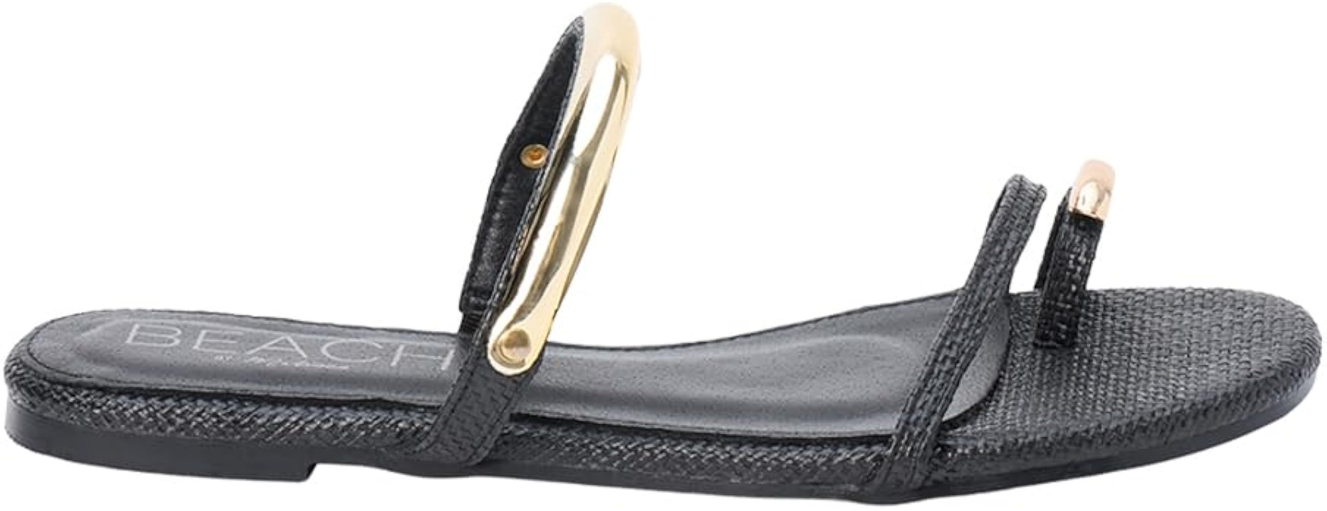BEACH by Matisse Womens Vacay Casual Sandals Casual - Black | Amazon (US)