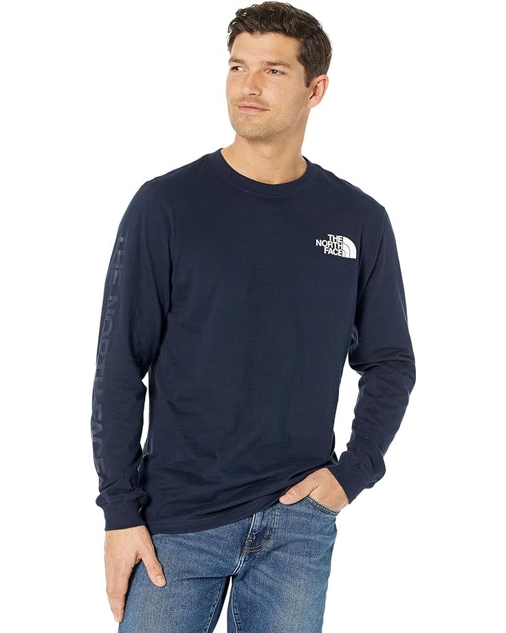 The North Face Long Sleeve TNF™ Sleeve Hit T-Shirt | Zappos